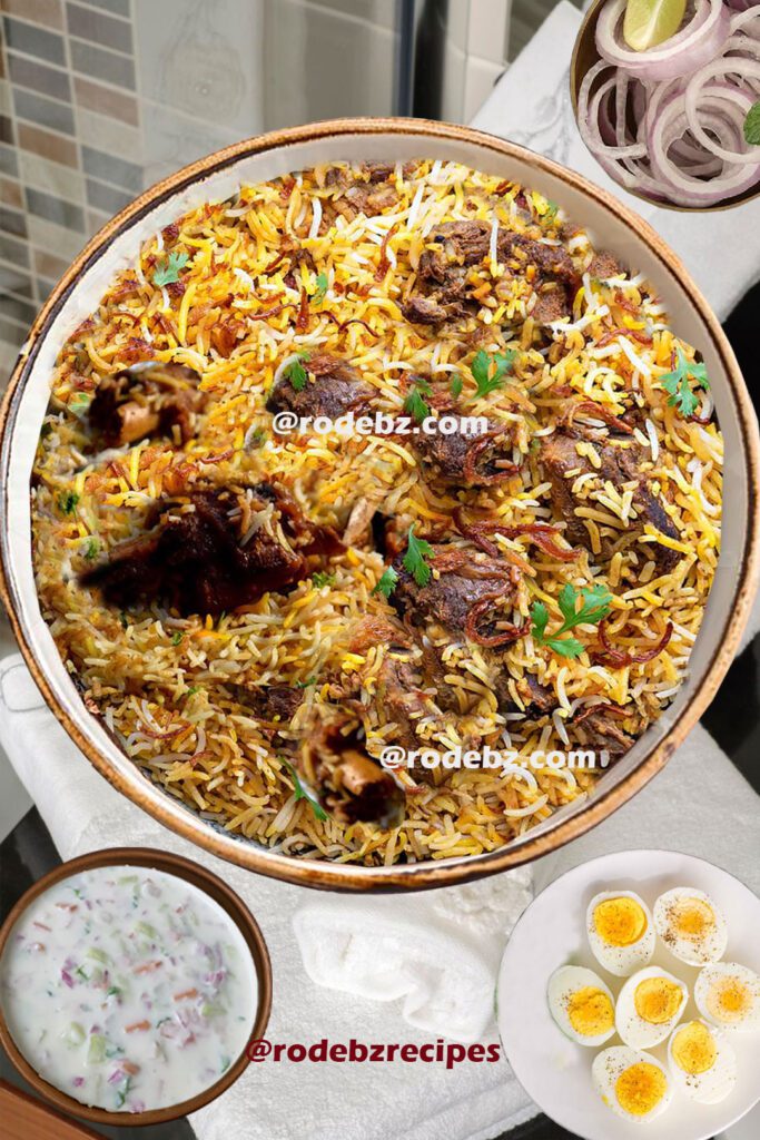 Authentic Mughlai biryani, Dum mutton biryani recipe, How to make Mughlai biryani, Indian royal biryani recipe, lamb mutton biryani, Layered biryani recipe, Mughlai cuisine biryani, Mughlai mutton biryani, Mughlai mutton biryani recipe, Mutton biryani with yogurt marinade, Saffron mutton biryani, Traditional Mughlai lamb biryani