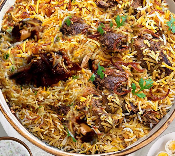 Authentic Mughlai biryani, Dum mutton biryani recipe, How to make Mughlai biryani, Indian royal biryani recipe, lamb mutton biryani, Layered biryani recipe, Mughlai cuisine biryani, Mughlai mutton biryani, Mughlai mutton biryani recipe, Mutton biryani with yogurt marinade, Saffron mutton biryani, Traditional Mughlai lamb biryani