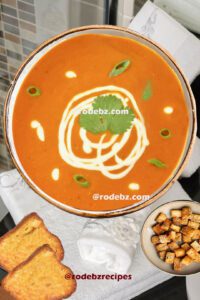 creamy tomato soup, easy soup recipe, healthy soup, homemade soup, Indian recipes, Indian tomato soup, spicy tomato soup, tomato soup recipe, vegan tomato soup
